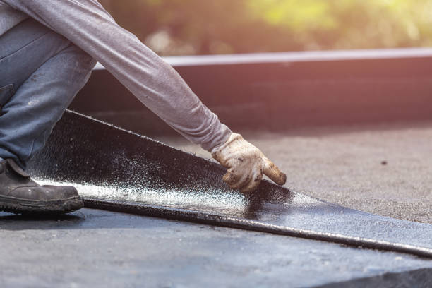 Professional Waterproofing technician working in Lewistown, OH